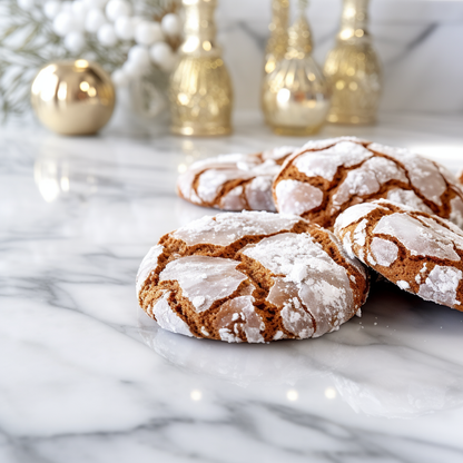 Gingerbread Crinkle Cookie (12 pack)