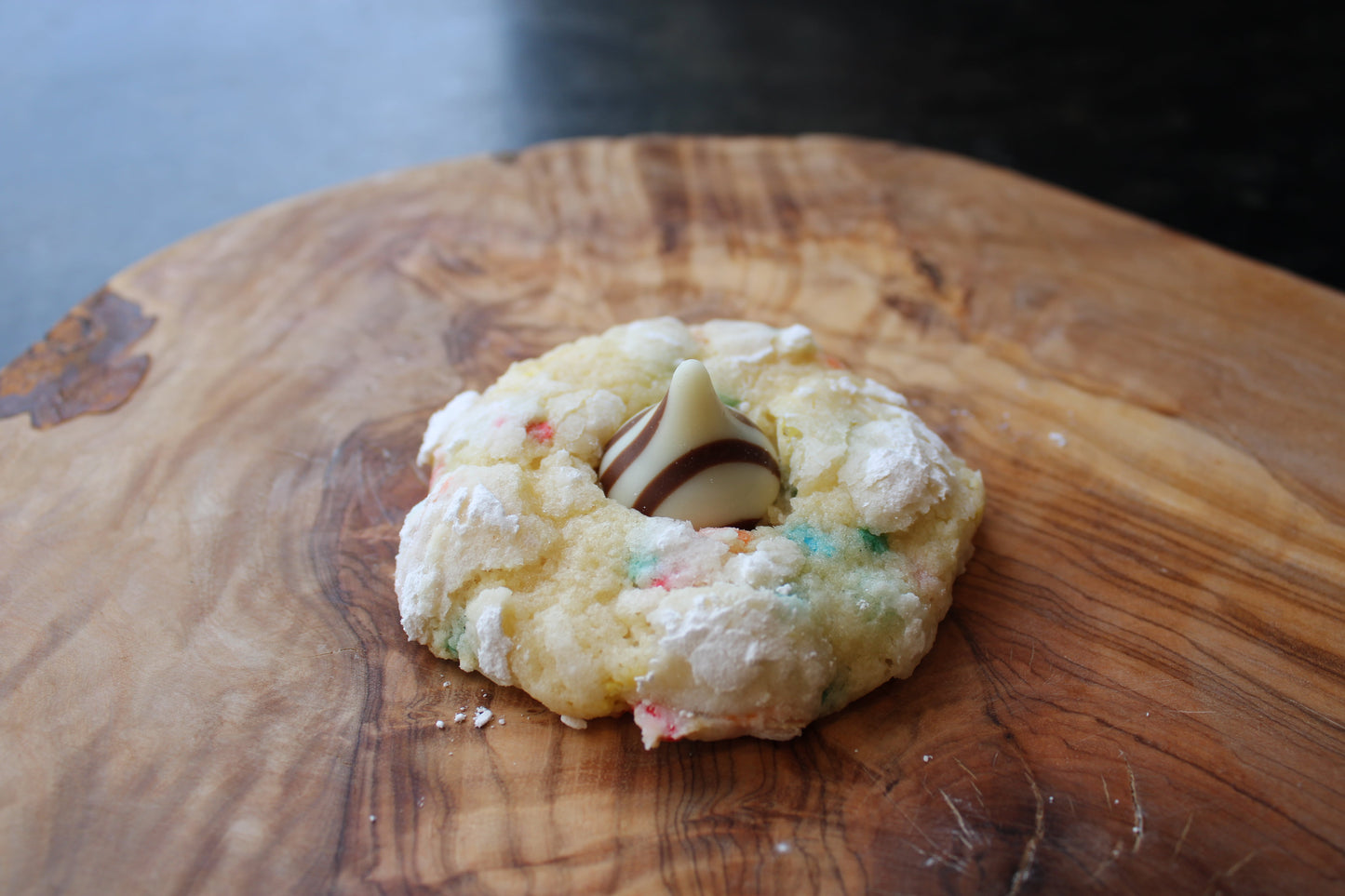 Vanilla Sprinkle Crinkle Cookie (12 pack)