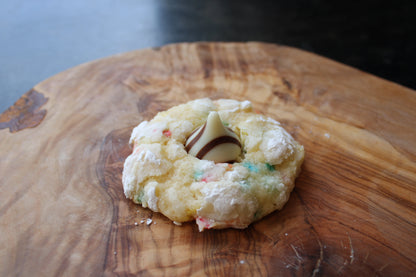 Vanilla Sprinkle Crinkle Cookie (12 pack)