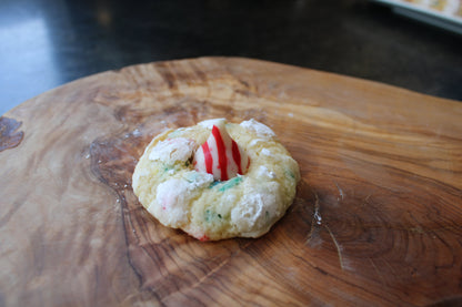 Vanilla Sprinkle Crinkle Cookie (12 pack)