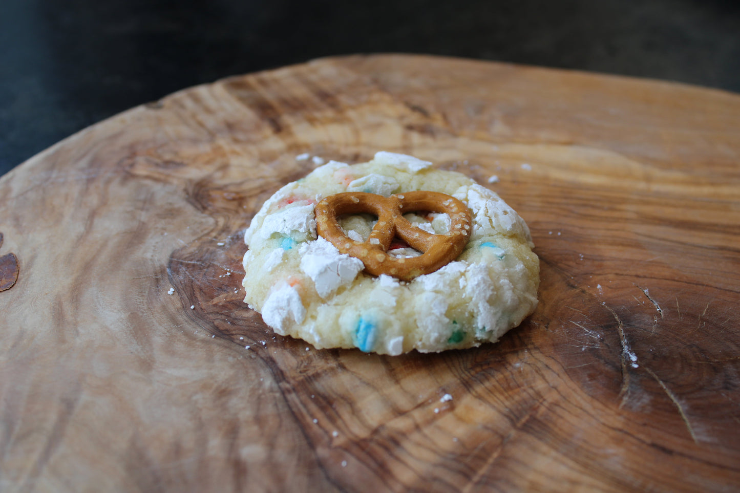 Vanilla Sprinkle Crinkle Cookie (12 pack)